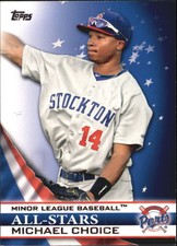 2012 Topps Pro Debut Minor League All-Stars #MC Michael Choice 