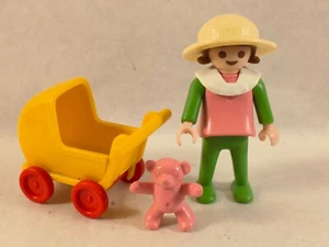 sympa enfant  avec poussette   Playmobil (  bébé , 1900   ) 0635 - Imagen 1 de 1