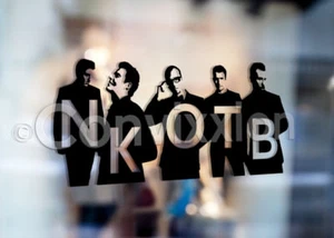 New Kids on the Block Decal | Vinyl Sticker NKOTB Fans 10" X 4.5" | Blockheads - Picture 1 of 26