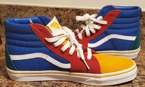 Vans Sk8 Hi Primary Multicolor Bloque Zapatos Niños Grandes Talla 7.0 Stock Muerto 🔥🔥0 - Imagen 1 de 21