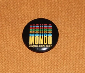 SDCC 2022 EXCLUSIVE MONDO BUTTON - Picture 1 of 1