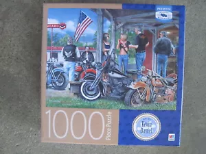 MB Hasbro RUST IN PEACE von Kevin Daniel MOTORRÄDER 1000 Teile Puzzle - Neu - Bild 1 von 2