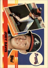 1990 Topps Big Atlanta Braves Baseball Card #26 Jody Davis