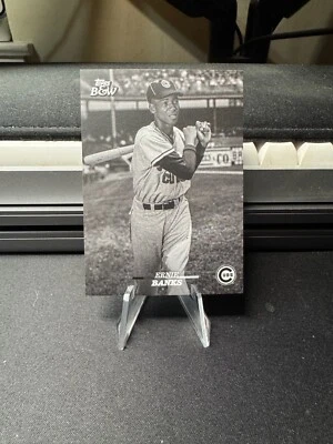 2024 Topps Black and White Ernie Banks Topps Vault SP #106 Cubs - Image 1 of 2