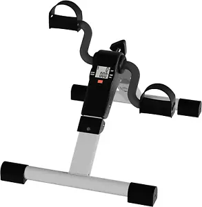 Portable Under Desk Stationary Fitness Machine - Indoor Exercise Pedal Bike - Picture 1 of 8