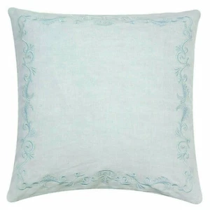 Clayre & Eef Kissenhülle 55% Leinen 45% Baumwolle 50 x 50 cm French Flower - Bild 1 von 2