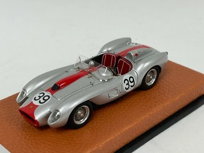 1/43 Tecnomodel Ferrari 250 Testa Rossa Da 1956 IN Argento/Rosso Auto #39# 01/40 - Immagine 1 di 4