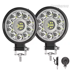Flutlicht 21 LED Arbeitsscheinwerfer Scheinwerfer 12W 12V für SUV LKW BTV Boot - Bild 1 von 11