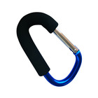 1/2 pcs Pushchair Clip Buggy Shopping Carabiner Hook Pram Holder Stroller Bags