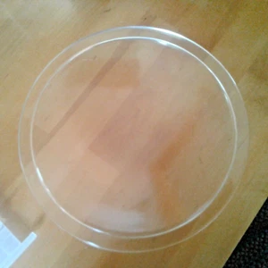 LENTE DE VIDRIO TRANSPARENTE KOPP 8 1/4" LENTE DE SEÑAL DE TRÁFICO/LÁMPARA/FERROCARRIL - ACABADO LISO - Imagen 1 de 4