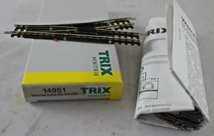 Minitrix 14951 Handweiche R1 links "NEU" mit OVP - Picture 1 of 1