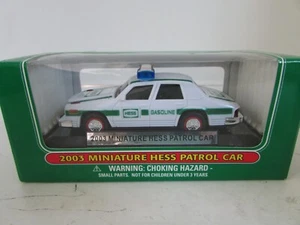 HESS 2003 MINIATURE HESS PATROL CAR LIGHTS UP BOXED S1 - Picture 1 of 1