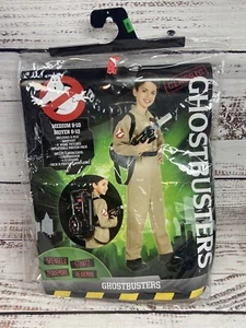 Neu Ghostbusters Overall mit aufblasbarem Protonenpaket Halloween Kostüm Medium 8-10 Jahre - Bild 1 von 3