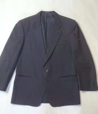 UNGARO Uomo Paris 42 R мужчин шерсти блейзер темно серый куртка спортивное пальто сделано в США - Изображение 1 из 4