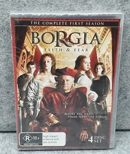 NEW: BORGIA Faith & Fear Season 1 TV Series DVD Region 4 PAL Free Fast Post - Picture 1 of 2