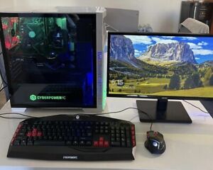 Cyberpower PC Model: C Series With Monitor Keyboard Mouse And Cables