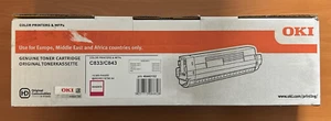 OKI 46443102 Toner magenta pour C833 C843 - Photo 1/1
