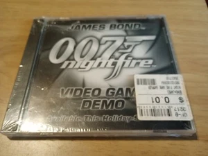 007 Nightfire Video Game Demo EA Sampler 2002 Sealed - Picture 1 of 11