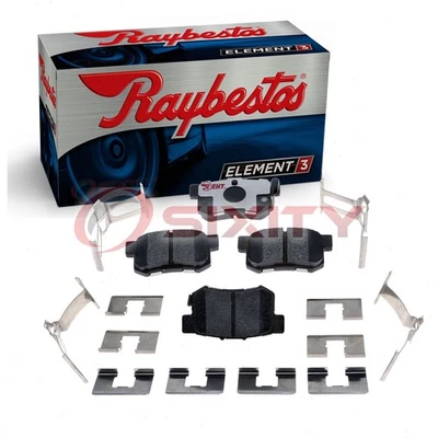 Raybestos Element3 Rear Disc Brake Pad Set for 1992-2001 Honda Prelude zt Foto 1 de 4