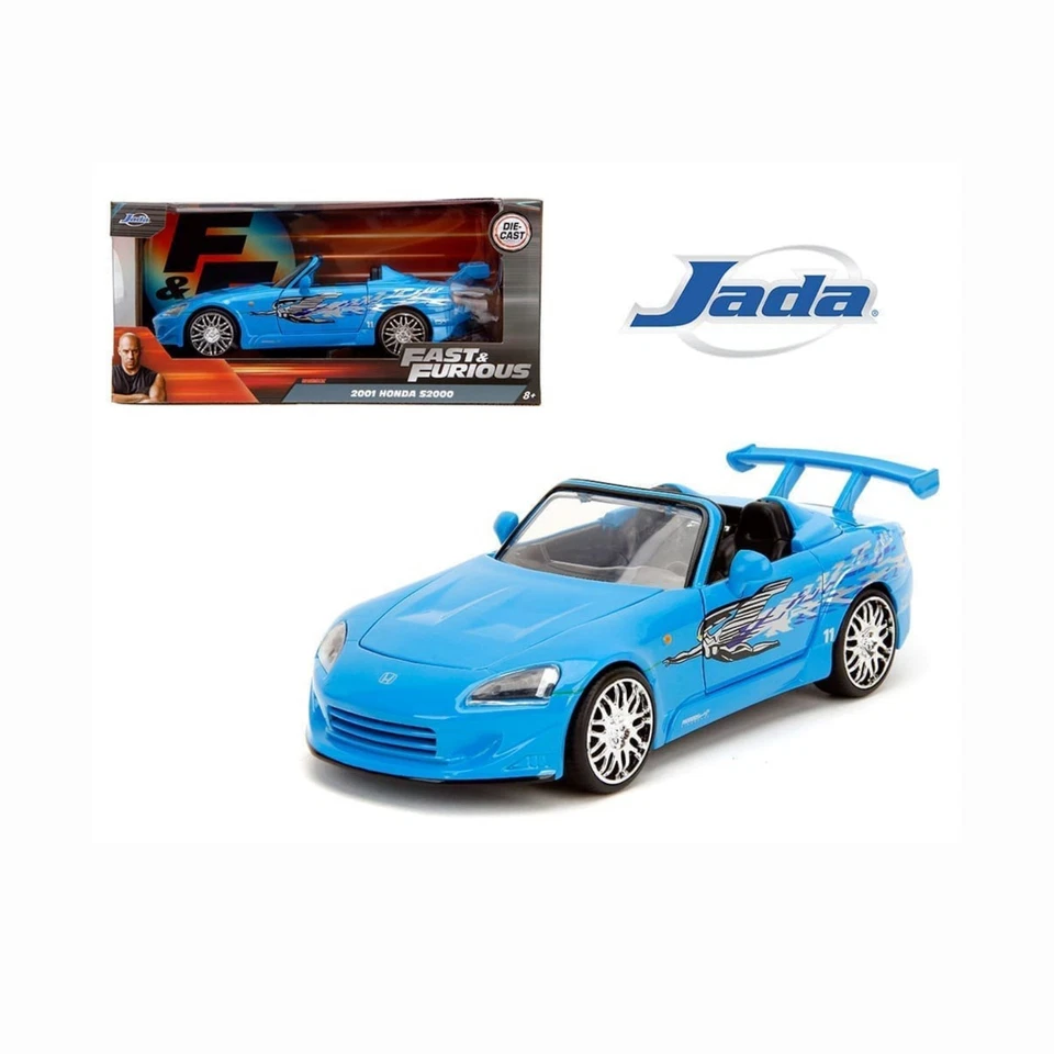 JADA TOYS 1/24 - HONDA S2000 FAST AND FURIOUS - 2001 35875BL