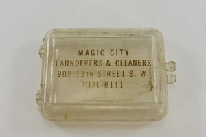Vintage Werbebox Magic City Launders & Cleaners S.W. Roanoke VA - Bild 1 von 5