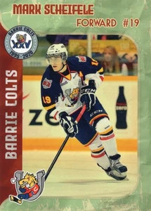 2019/20 Barrie Colts 25th Anniversary - MARK SCHEIFELE - Picture 1 of 2