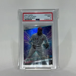 2024 Topps Stars of MLB #SMLB23 Elly De La Cruz RC PSA 9 Cincinnati Reds - Picture 1 of 2