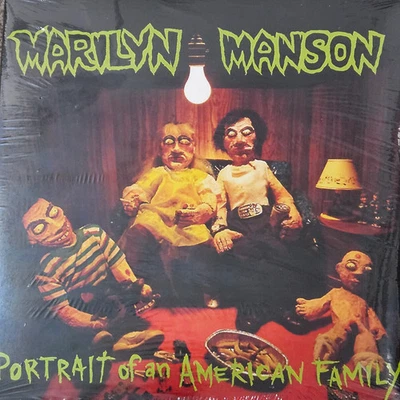 Marilyn Manson - Portrait Of An American Family - 2LP Blue Coloured Vinyl Record - Image 1 of 3