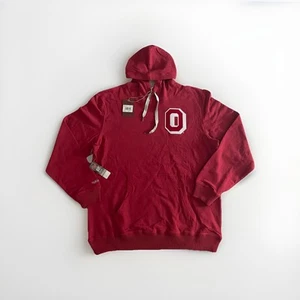 Sudadera con capucha Mitchell & Ness para hombre Ohio State NCAA clásica de felpa francesa - Imagen 1 de 13