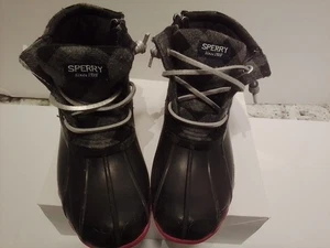 Bota de agua salada Sperry para niños estilo Topsider talla 11M estilo 163616 - Imagen 1 de 5