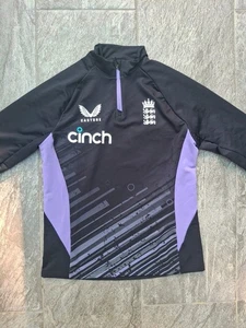 Camisa de entrenamiento England Cricket púrpura Castore Cinch para mujer talla 12 manga larga - Imagen 1 de 3