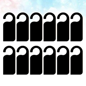 12 Pcs Small Blackboard Pendant Room Door Hanger Sign Office Front - Picture 1 of 12