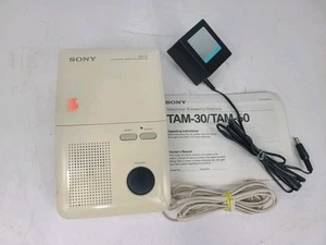 SONY TAM-30 Répondeur Téléphone Système de Message Tout Numérique (TESTÉ) - Photo 1/10