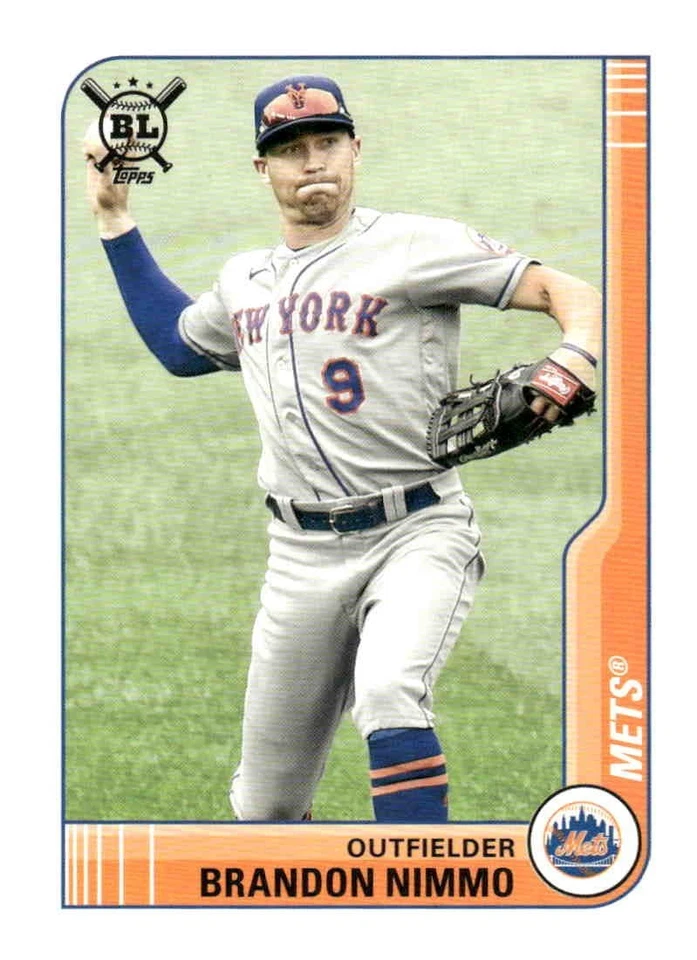 2021 Topps Big League #230 Brandon Nimmo - Image 1 of 2