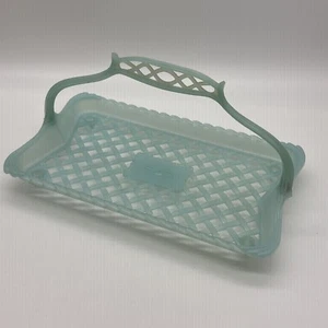 Welcome Ware Tupper corporation Plastic Basket Tray Vanity Vintage USA - Picture 1 of 16