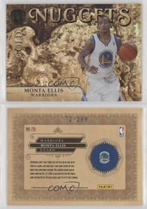 2010-11 Panini Gold Standard Gold Nuggets /299 Monta Ellis #28
