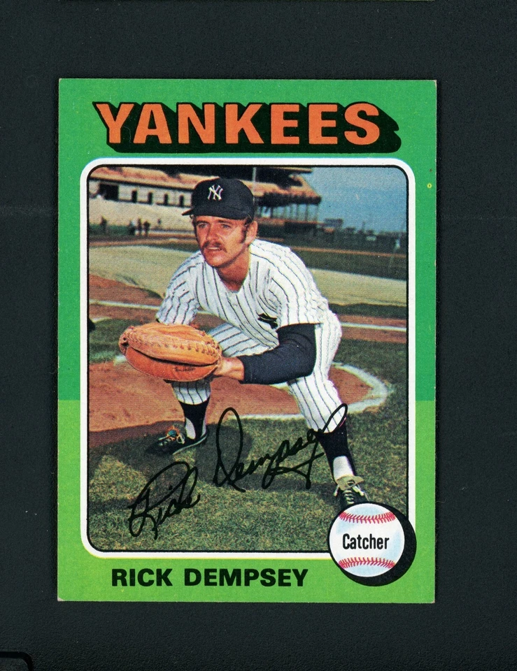 Rick Dempsey 1975 Topps - NY Yankees #451 NM+ - Image 1 of 2