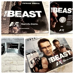 THE BEAST A&E Series Premiere Patrick Swayze Episode 1 2 DVD Press Kit RARE - Picture 1 of 6