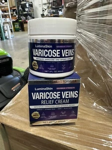 2 Bottles 2 瓶!2 pcs Varicose Veins Cream Varicose Veins for Legs Spider Cream - Picture 1 of 12