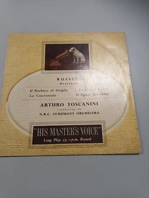ALP 1007 Rossini overtures Toscanini LP ED1 - Image 1 of 4
