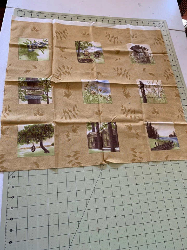 Bloques de paneles "Lakeside Resort" de Holly Taylor para costura de tela de moda Foto 1 de 1