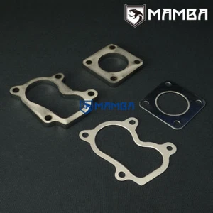 IHI RHF4 RHB5 RHF5 4JG2 VICC VI95 Turbo Inlet / Outlet Flange & Gasket SS304 - Bild 1 von 5