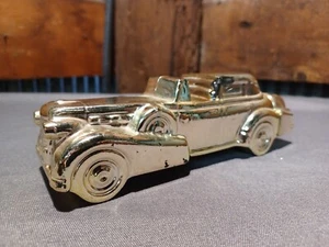 Avon For Men Solid Gold Cadillac 6 Floz Glass Excalibur Car After Shave - Picture 1 of 21