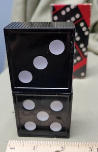 Vintage Avon Domino Sammelflasche mit Box - Bild 1 von 4