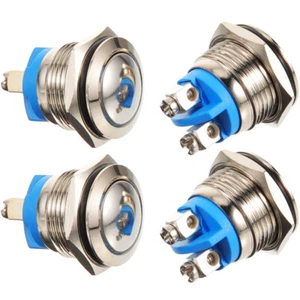 Ricambio pulsante campanello campanello cablato 4 pezzi - Foto 1 di 12