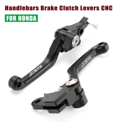 For Honda XR250R/L XR600R XR400 XR230 Motard Handlebars Brake Clutch Levers CNC - Image 1 of 4