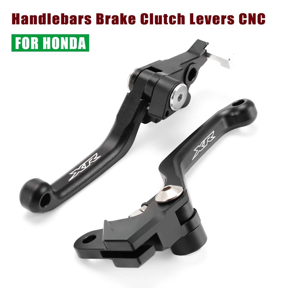 For Honda XR250R/L XR600R XR400 XR230 Motard Handlebars Brake Clutch Levers CNC - Image 1 of 4