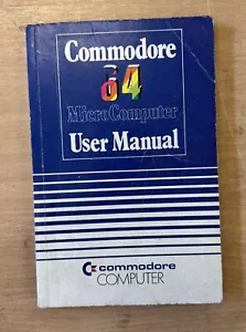 Manual de usuario de microcomputadora Commodore 64 - Imagen 1 de 1