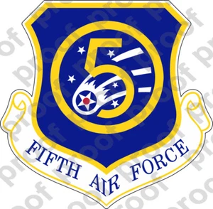 PEGATINA USAF 5ª FUERZA AÉREA - Imagen 1 de 1
