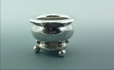 EXCELLENT ARTS & CRAFTS SILVER BOWL ITALIAN Romeo Miracoli e Figlio